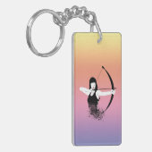 Weibliche Archer Schlüsselanhänger (Vorderseite links)