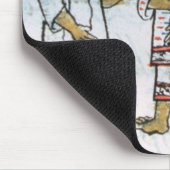 Weibliche aztekische Kostüme Mousepad (Ecke)