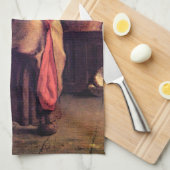 Weibliche Backwaren, Jean-Francois Millet Geschirrtuch (Viertel Falte)