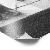 Weibliche Beine, Rose und Stift zeichnend Kunst Fotodruck (Ecke)