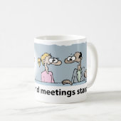 Weibliche Besprechungszombie Kaffeetasse (VorderseiteRechts)