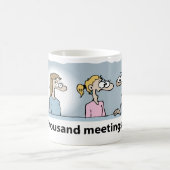 Weibliche Besprechungszombie Kaffeetasse (Mittel)