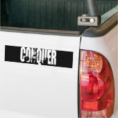 Weibliche Beweggründe - CONQUER Autoaufkleber (Auf Lkw)