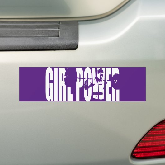 Weibliche Beweggründe - Power von Mädchen Autoaufkleber (Auf Auto)
