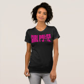 Weibliche Beweggründe - Power von Mädchen T-Shirt (Vorne ganz)