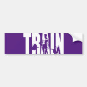 Weibliche Beweggründe - TRAIN Autoaufkleber (Vorne)