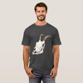 Weibliche Bighorn-Schafe T-Shirt (Vorne ganz)