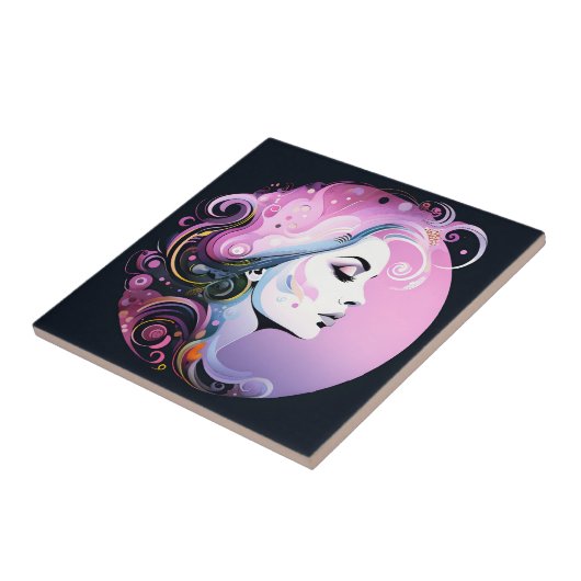 "Weibliche Blüh" Frauenfreundlichkeit Fliese (Seite)