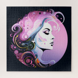 "Weibliche Blüh" Frauenfreundlichkeit Puzzle