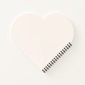 Weibliche Blume und Schmetterlinge Notizblock (Rückseite)