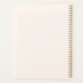 Weibliche Blume und Schmetterlinge Planer (Rückseite)