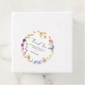 Weibliche Blumenrinde zum Geburtstag Geschenkanhänger (Beispiel)