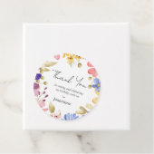 Weibliche Blumenrinde zum Geburtstag Geschenkanhänger (Beispiel)