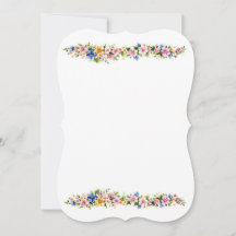 Weibliche Blumenspray - Scallopierte Kanten. SO HÜ