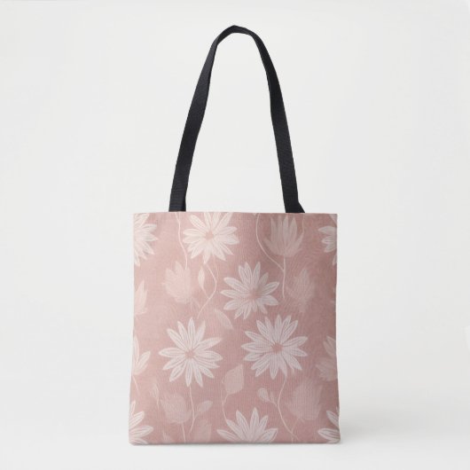 Weibliche Botanische Margerite Tasche (Vorderseite)