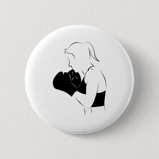 Weibliche Boxer Button (Vorderseite)