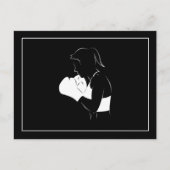 Weibliche Boxer Postkarte (Vorderseite)