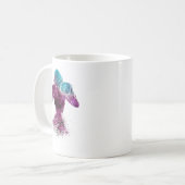 weibliche Boxerin Kaffeetasse (Vorderseite Links)
