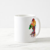 weibliche Boxerin Kaffeetasse (VorderseiteRechts)