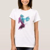 weibliche Boxerin T-Shirt (Vorderseite)