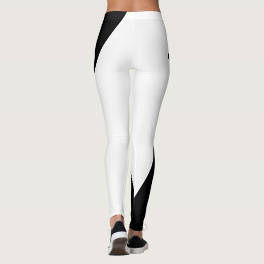 Weibliche Farbe Leggings (Rückseite)