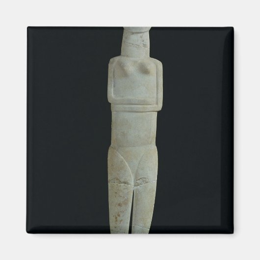 weibliche Figur aus Amorgos Magnet (Vorne)