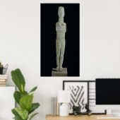 weibliche Figur aus Amorgos Poster (Heimbüro)
