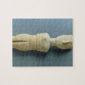 Weibliche Figürchen, frühes Cycladic, c.2800-2300 Puzzle (Horizontal)