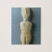 Weibliche Figürchen, frühes Cycladic, c.2800-2300 Puzzle (Vertikal)