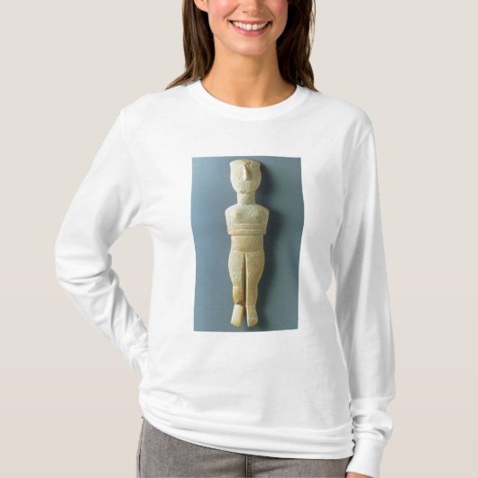 Weibliche Figürchen, frühes Cycladic, c.2800-2300 T-Shirt (Vorderseite)