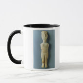 Weibliche Figürchen, frühes Cycladic, c.2800-2300 Tasse (Links)