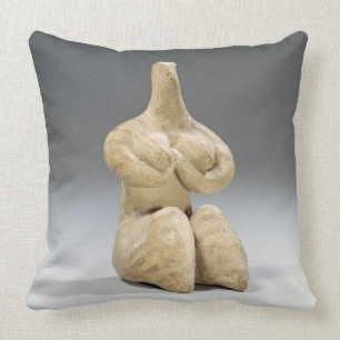 Weibliche Figürchen in der Halaf Art, c.4500 BC Kissen