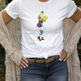 weibliche Flag-Football-Spielerin T-Shirt