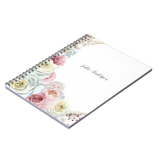 weibliche Flora Notizblock (Linke Seite)