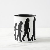 Weibliche Fotograf-Evolutions-Tasse Tasse (Zentrum)