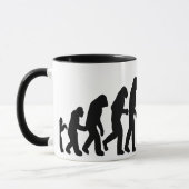 Weibliche Fotograf-Evolutions-Tasse Tasse (Links)