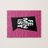 Weibliche Frauen Mädchen ich zu gleich Frau Puzzle (Horizontal)