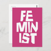 Weibliche Frauen Mädchen mir zu gleich Frau Postkarte (Vorne/Hinten)