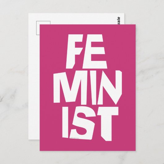 Weibliche Frauen Mädchen mir zu gleich Frau Postkarte (Vorne/Hinten)