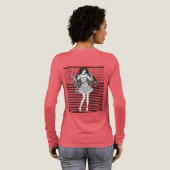 weibliche Freundin Tri-Blend Shirt (Voller Rückseite)