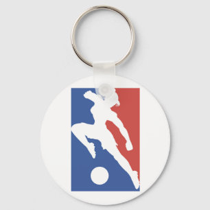 Weibliche Fußball-T-Shirts und Geschenke USA Schlüsselanhänger