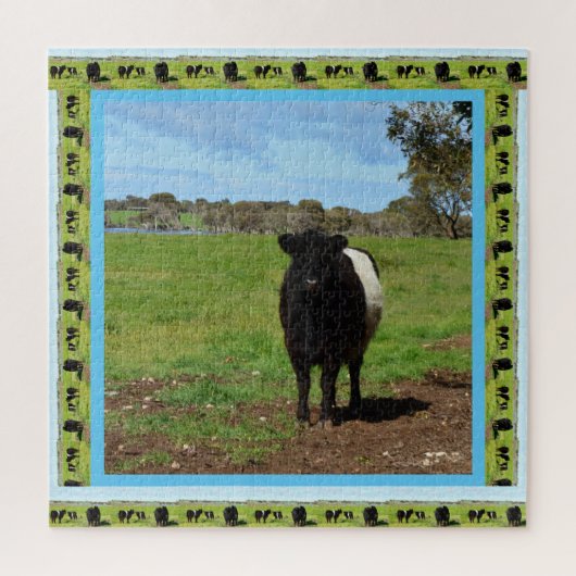 weibliche Galloway-Kuh, Puzzle (Vertikal)
