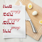 Weibliche Gäste Ushpizot - Ushpizin | Sukkot Decor Geschirrtuch (Viertel Falte)