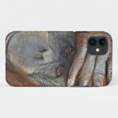 Weibliche Gefangene Sumatran Orangutan Case-Mate iPhone Hülle (Rückseite (Horizontal))