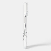 Weibliche Gesicht Gelbe Blumen Mode Illustrationsk Case-Mate iPhone Hülle (Rückseite / Rechts)