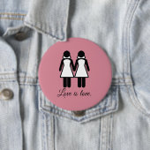 WEIBLICHE HOCHZEITS-LIEBE - .PNG BUTTON (Beispiel)