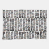 Weibliche holländische Häuser Amsterdam Muster Neu Geschirrtuch (Horizontal)