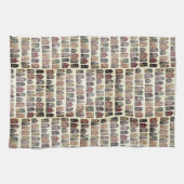 Weibliche holländische Häuser Amsterdam Muster Neu Geschirrtuch (Horizontal)