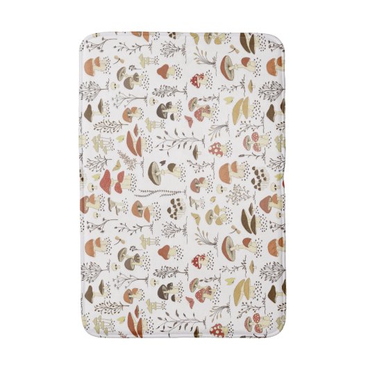 Weibliche Holzpolstermuster Badematte (Vorderseite Vertikal)