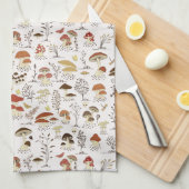 Weibliche Holzpolstermuster Geschirrtuch (Viertel Falte)